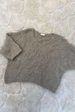 Hygge Boucle Slouch Knit Oatmeal /20 -